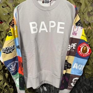BAPE Classic Logo Loose Fit Crewneck